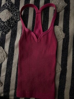 FP Movement by Free People Happiness Runs Lurex/ Sparkle Sweetheart Crop Tank